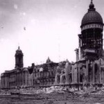 The remains of City Hall, 1906